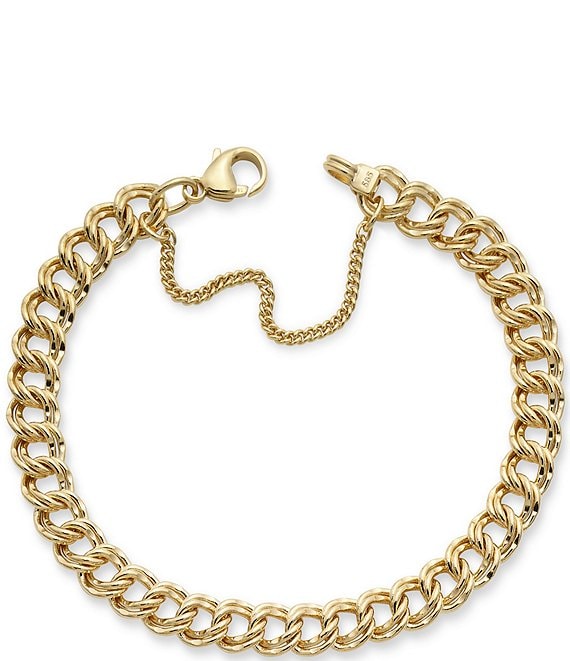 James Avery 14K Gold Connected Hearts Charm Bracelet | Dillard's