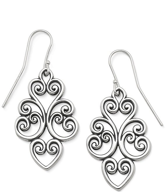 James avery deals letter earrings