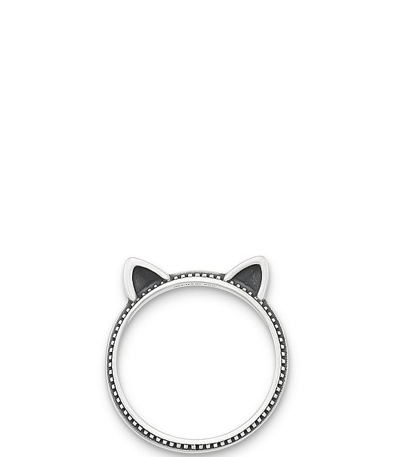 James Avery Kitten Ears Novelty Ring