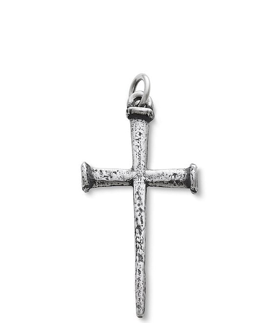James Avery Large Nail Head Cross Pendant Charm