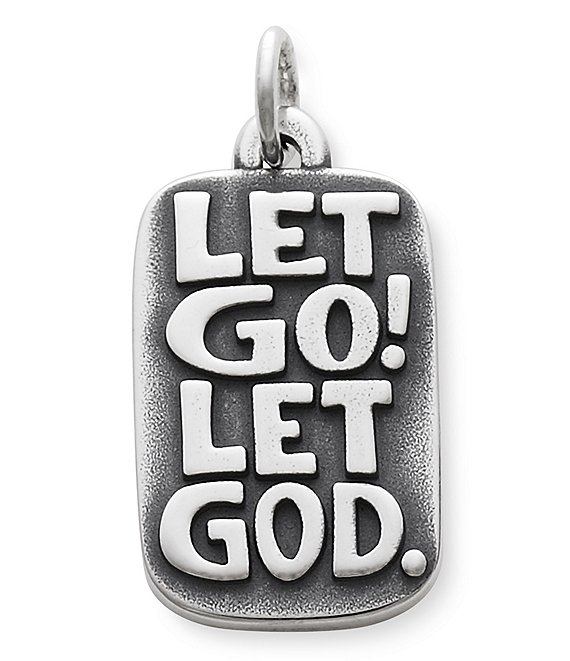 James Avery Let Go Let God Charm