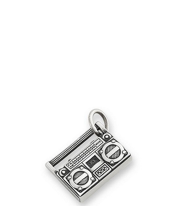 James Avery Live Life Loud Boombox Charm