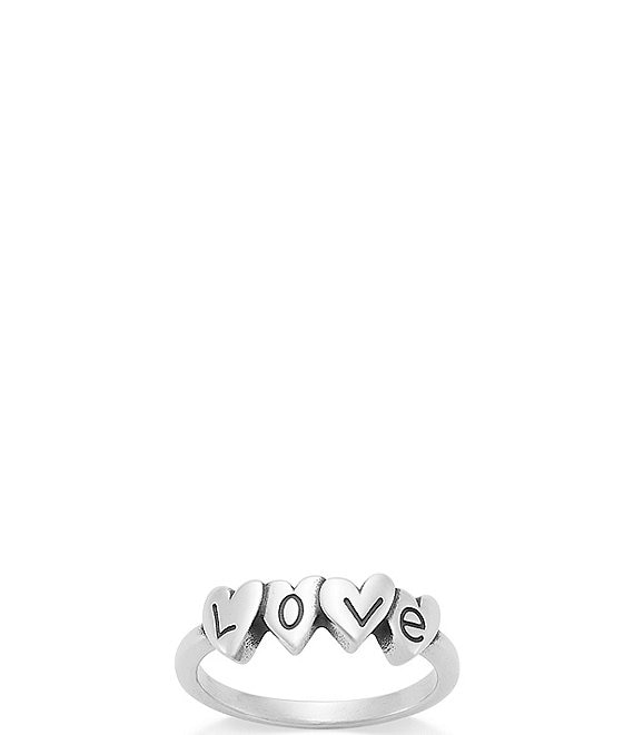 James Avery Love and Hearts Band Ring