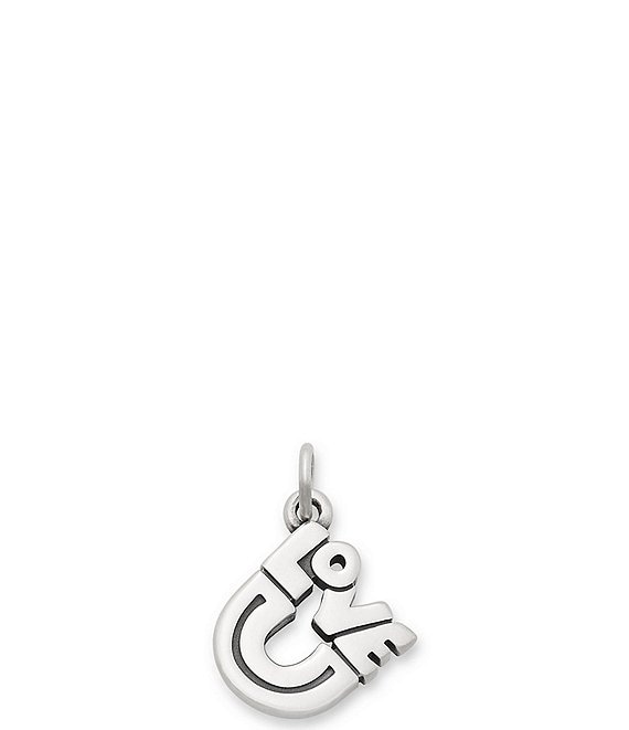 James Avery Love U Sterling Silver Charm