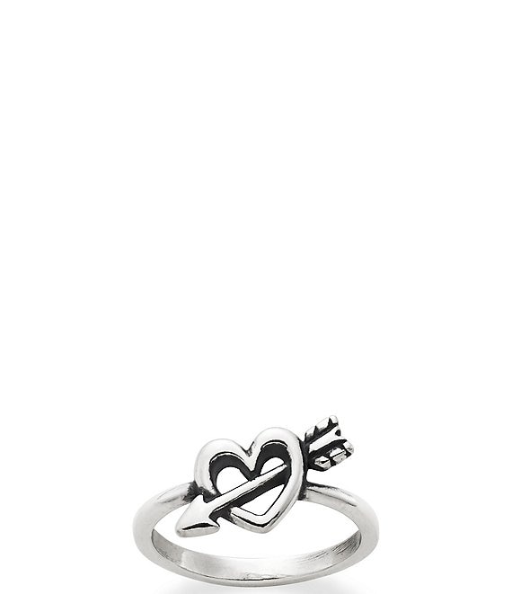 James Avery Loves Arrow Heart Ring