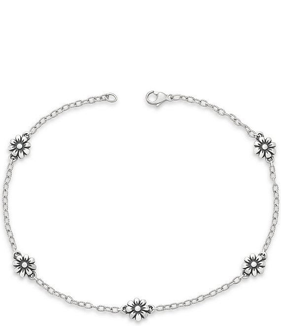 James Avery Margarita Flower Anklet