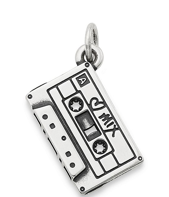 Color:Sterling Silver - Image 1 - Mix-tape Charm