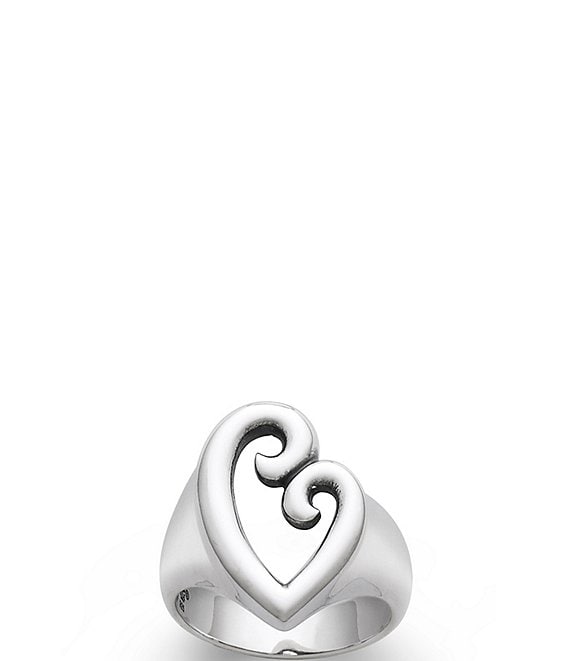 James Avery Sterling Silver Mother's Love Heart Ring