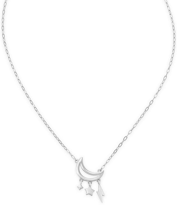 James Avery Night Sky Short Pendant Necklace, Sterling Silver - Image 1