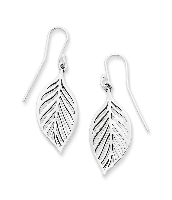 sterling silver drop earrings