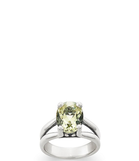 James Avery Oval Gemstone Sterling Silver Ring