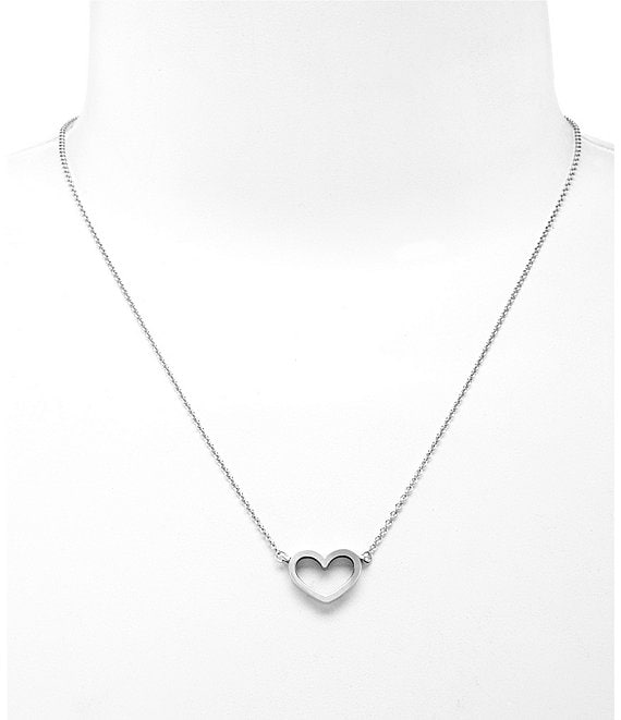 James Avery 14K Gold Delicate Heart Necklace | Dillard's