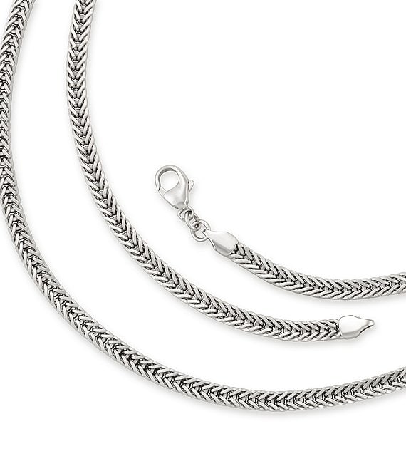 James Avery Rectangle Foxtail Chain Necklace | Dillard's
