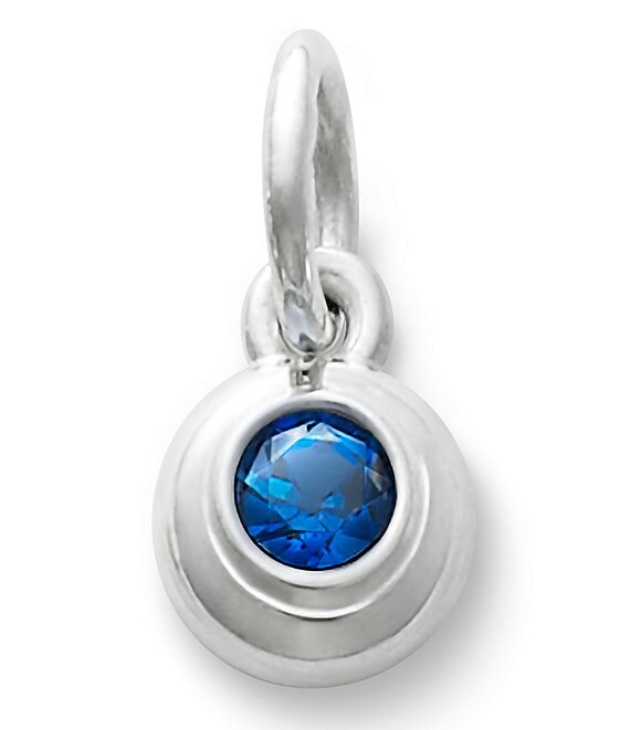 James Avery Remembrance Pendant with Lab-Created Blue Sapphire
