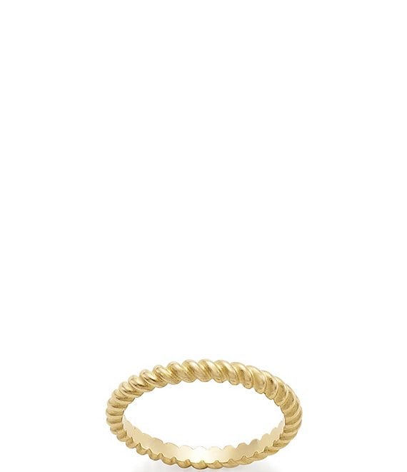 James Avery 14K Small Twisted Ring