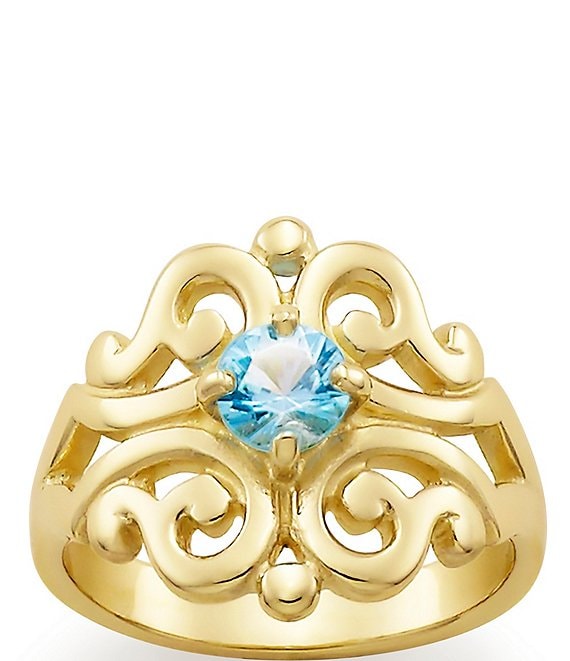 James avery blue on sale topaz