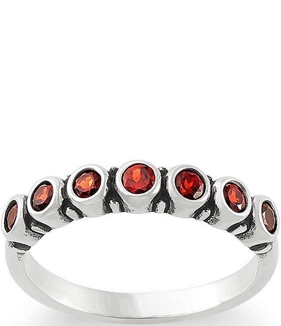 James Avery Stacker Ring with Gemstones
