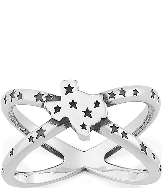 Stars of Texas Ring in Sterling Silver