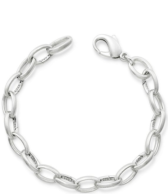 Color:Sterling Silver - Image 1 - Sterling Silver Changeable Charm Bracelet