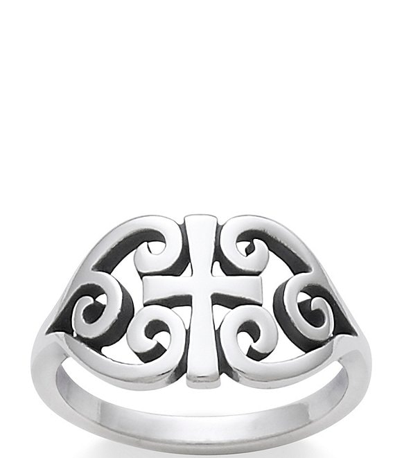 James Avery Twisted Wire Cross Ring | Silver Rings | Jewelry & Watches |  Shop The Exchange