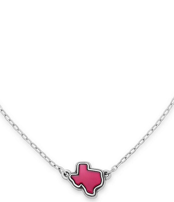 James Avery Sterling Silver Texas Doublet Necklace | Dillard's