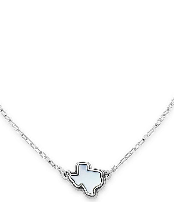 James Avery Sterling Silver Texas Doublet Necklace | Dillard's