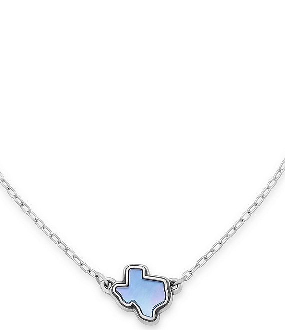 James Avery Sterling Silver Texas Doublet Necklace | Dillard's
