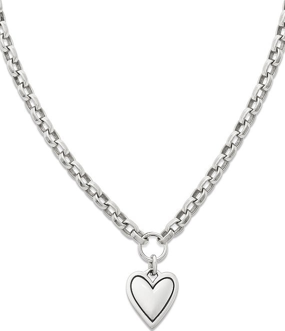 James Avery Timeless Heart Pendant Necklace | Dillard's