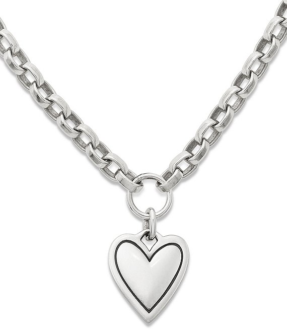 James Avery Timeless Heart Pendant Chain Necklace | Dillard's