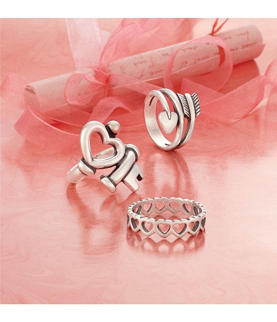 James Avery Tiny Hearts Band Ring | Dillard's