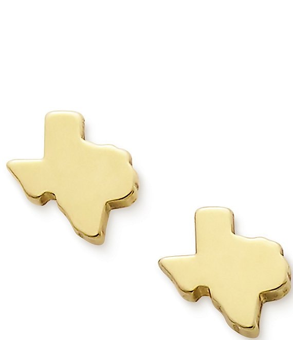 James Avery Tiny Texas 14K Gold Stud Earrings | Dillard's