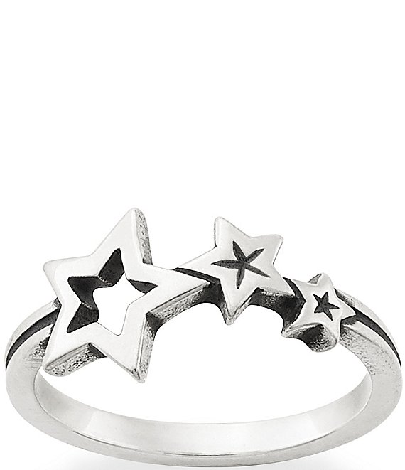 Stars of Texas Ring in Sterling Silver