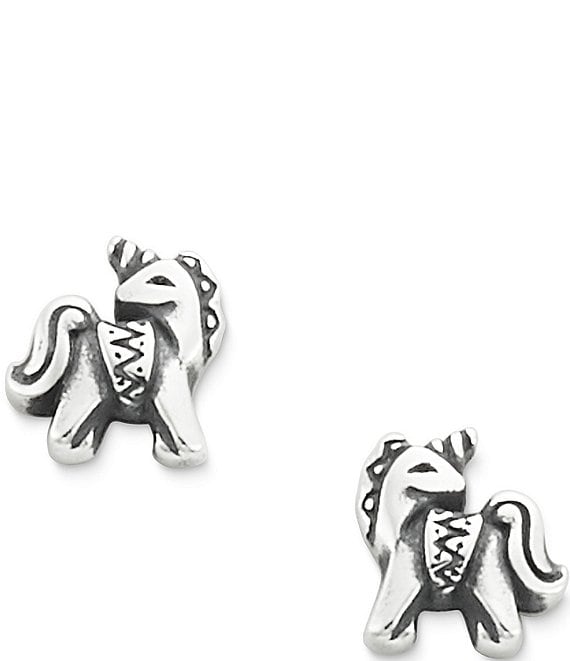 Jeulia Dreams Come Ture Unicorn Sterling Silver Earrings  Unicorn jewelry,  Silver earrings online, Unicorn earrings