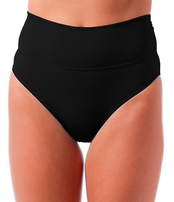 Jantzen Solid Convertible Hipster Swim Bottom