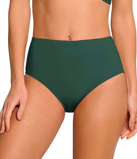 Jantzen Solid Core Tummy Control High Waist Swim Bottoms
