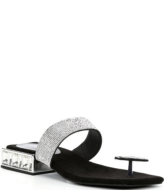 Jeffrey Campbell Alise Rhinestone Slide Sandals Dillard s