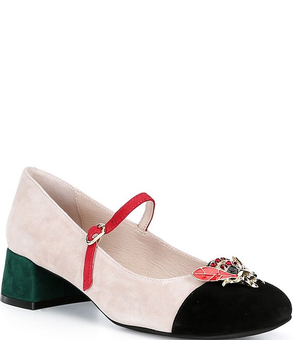 Jeffrey Campbell Jitterbug Color Block Mary Jane Pumps