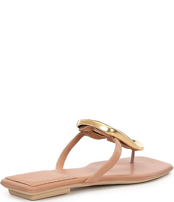 Jeffrey Campbell Linques Leather Ornament Flats Sandals | Dillard's