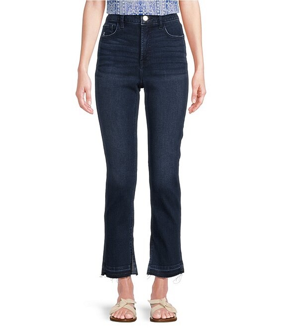 JEN7 by 7 for All Mankind Ankle Straight Split Hem Jeans Dillard s