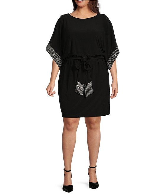 Connected Women's Jersey-Knit Dress & 3/4-Sleeve Jacket - Macy's