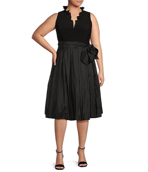 JESSICA HOWARD $99 Womens New 1165 Black W/ Jacket Fit+Flare Dress 4  Petites B+B