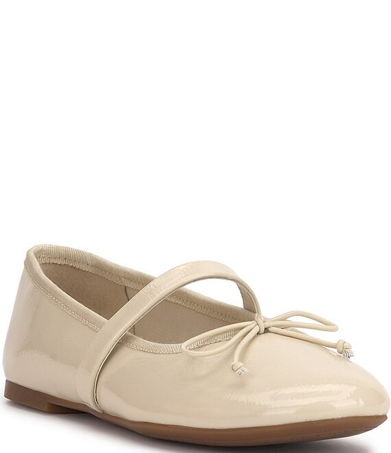 Jessica Simpson Azalina Patent Mary Jane Ballet Flats 