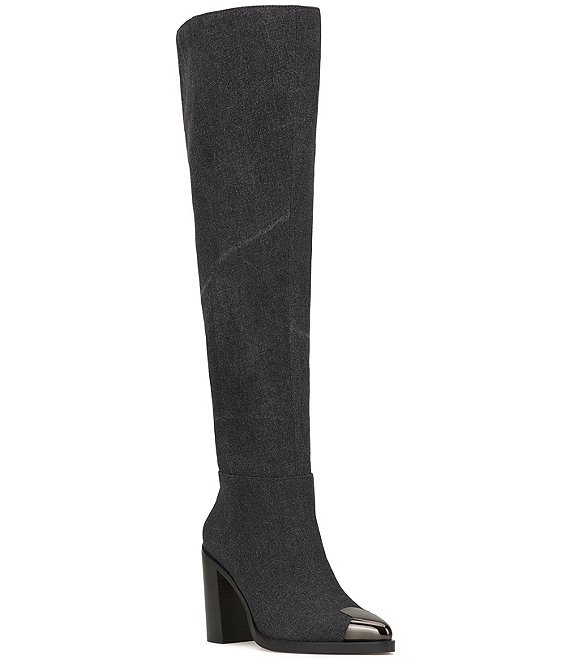 Jessica simpson over the knee boots black best sale