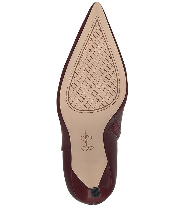 Jessica Simpson Debia Sateen Stiletto Booties | Dillard's