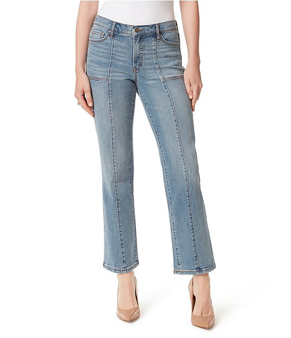 Jessica Simpson Flirt High Rise Straight Bootcut Jeans | Dillard's