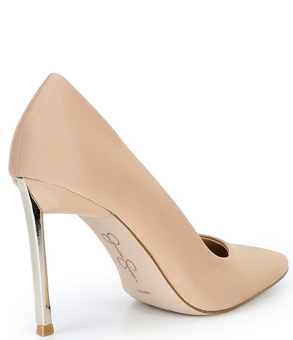 Jessica Simpson Kheloe Sateen Pointed Toe Pumps | Dillard's