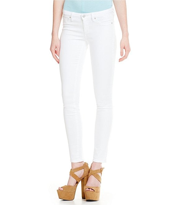 Color:White - Image 1 - Kiss Me Super Skinny Jeans
