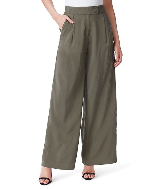 Buy online High Rise Solid Pleated Trousers Trouser from bottom wear for  Women by Ennoble for ₹989 at 67% off | 2024 Limeroad.com