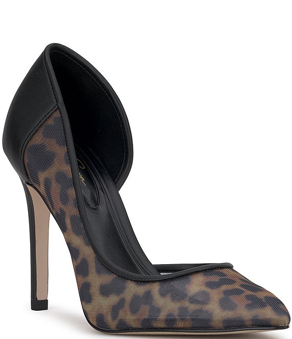 Dillards leopard heels online