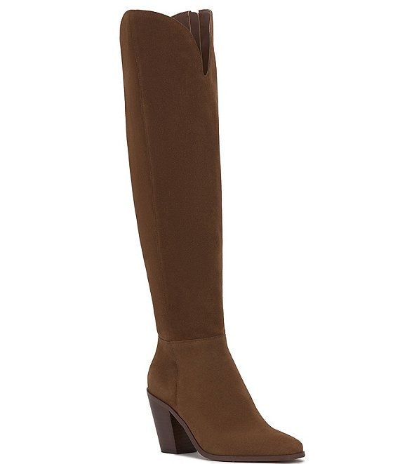 Jessica Simpson Ravyn Suede Over-the-Knee Boots | Dillard's